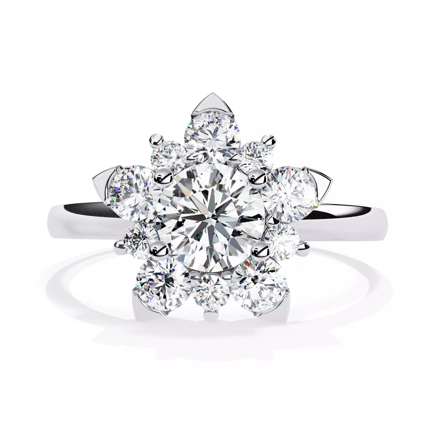 Bague Flocon neige